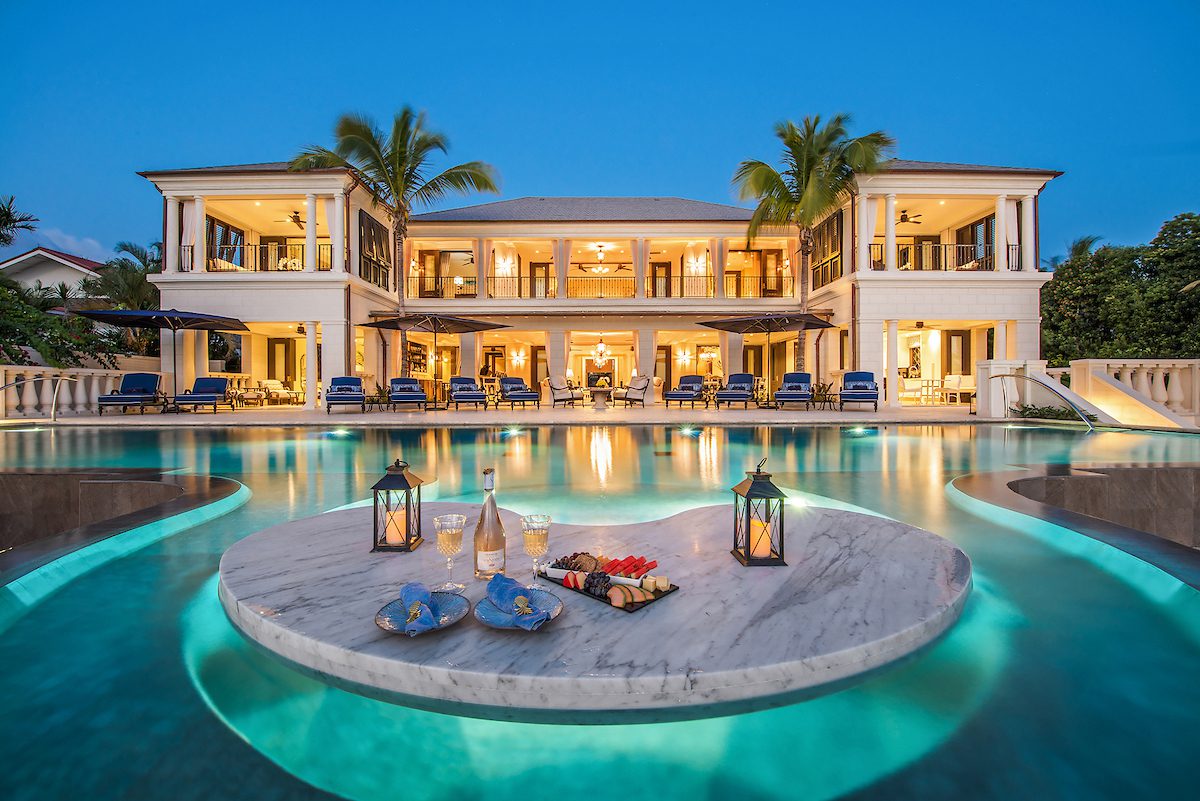 Exterior of Seaclusion, a luxury private estate in Barbados