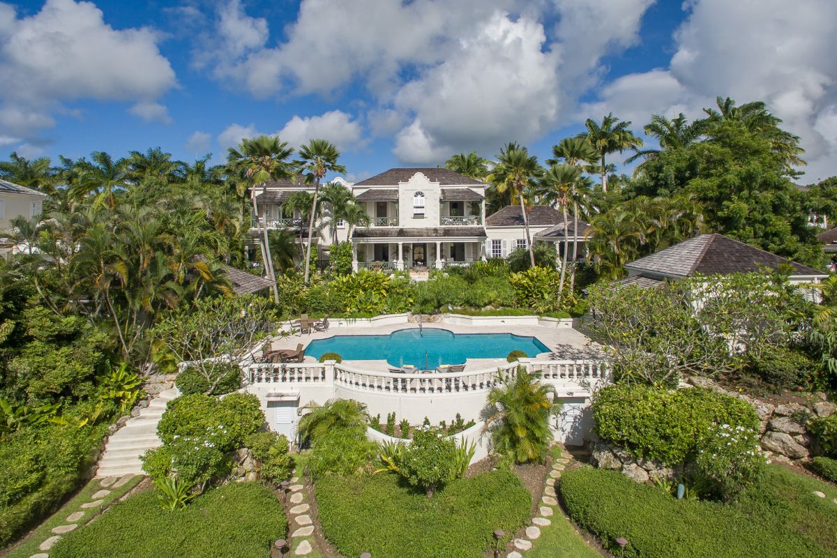 exterior view of luxury golf holiday at Royal Westmoreland Golf Resort