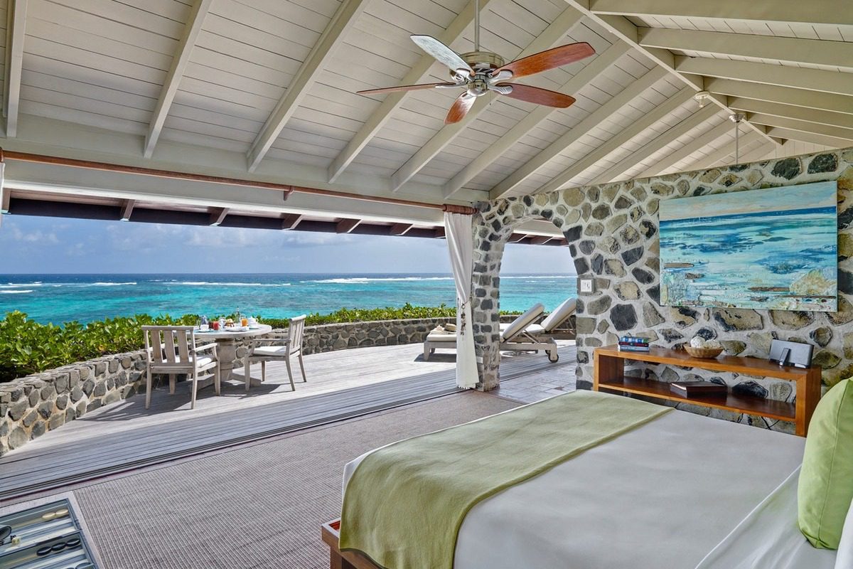 Petit St. Vincent Primary Suite with a view of the sea