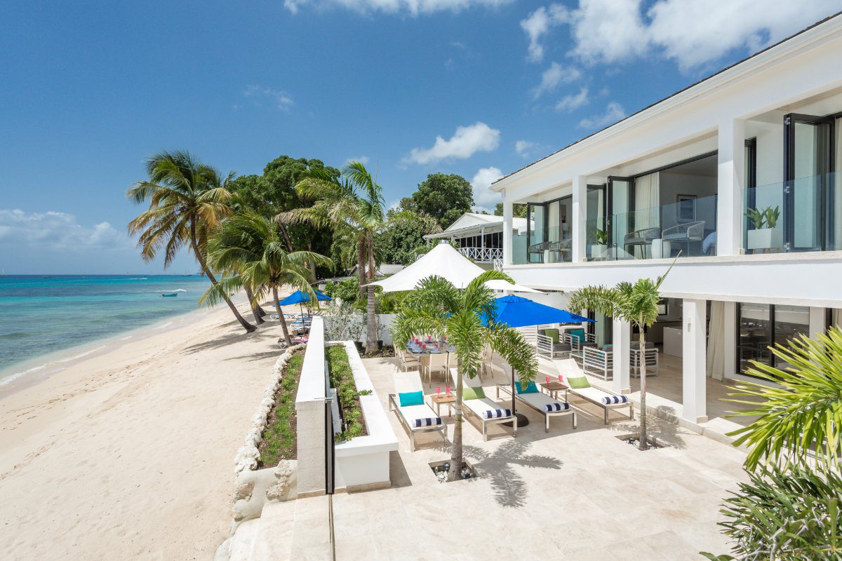 beachfront luxury villa barbados