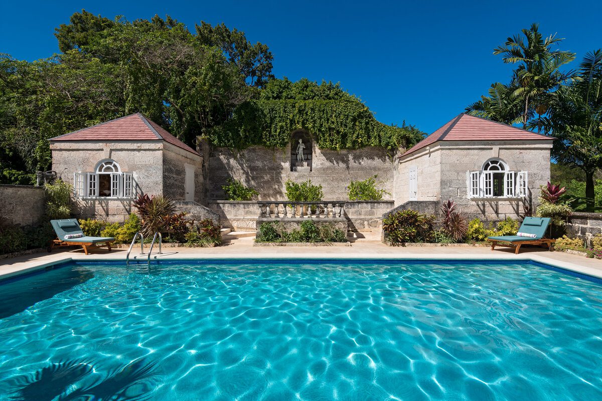 pool view Luxury Villa Holiday Porters Villa Barbados