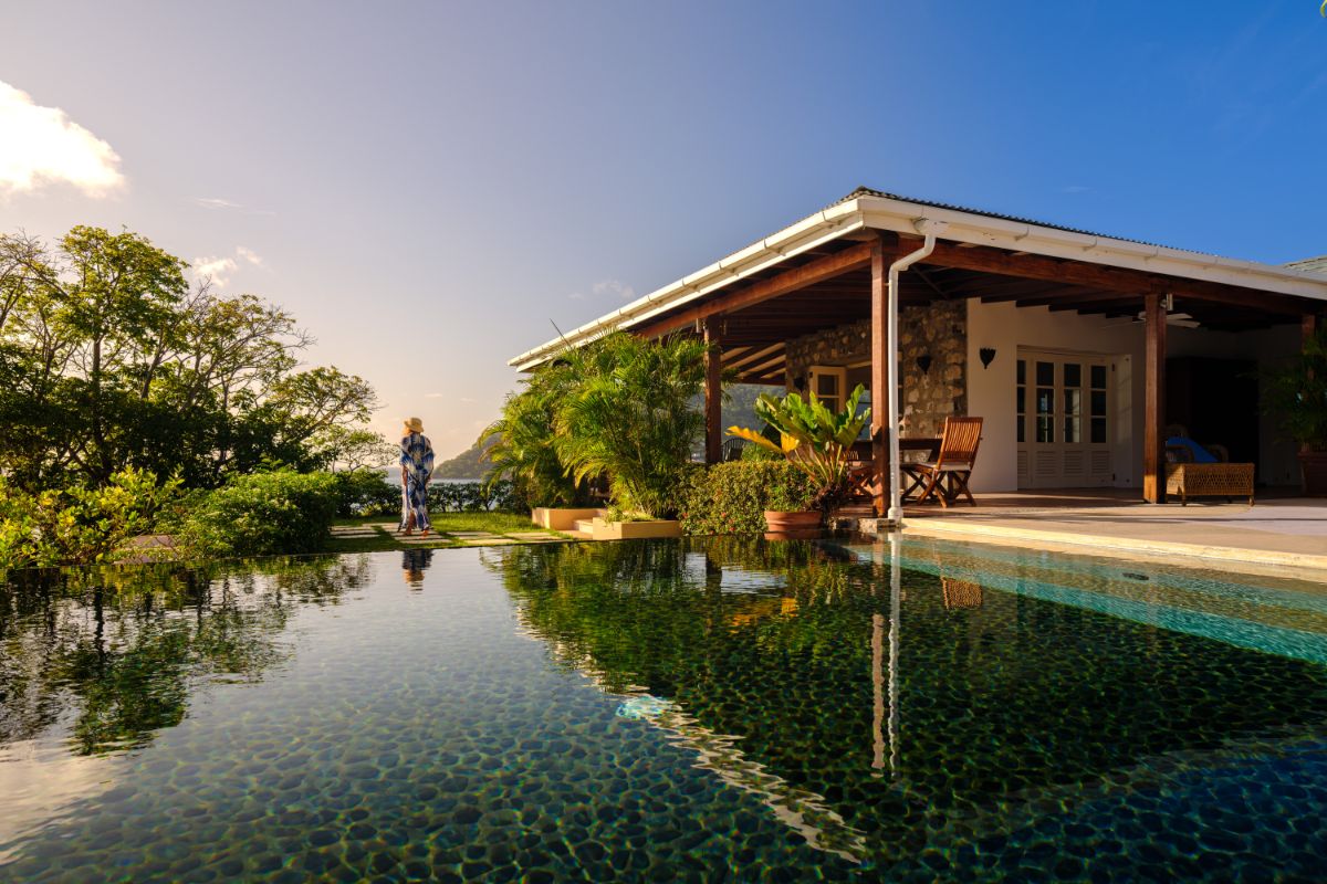 pool luxury bequia villa friendship bay