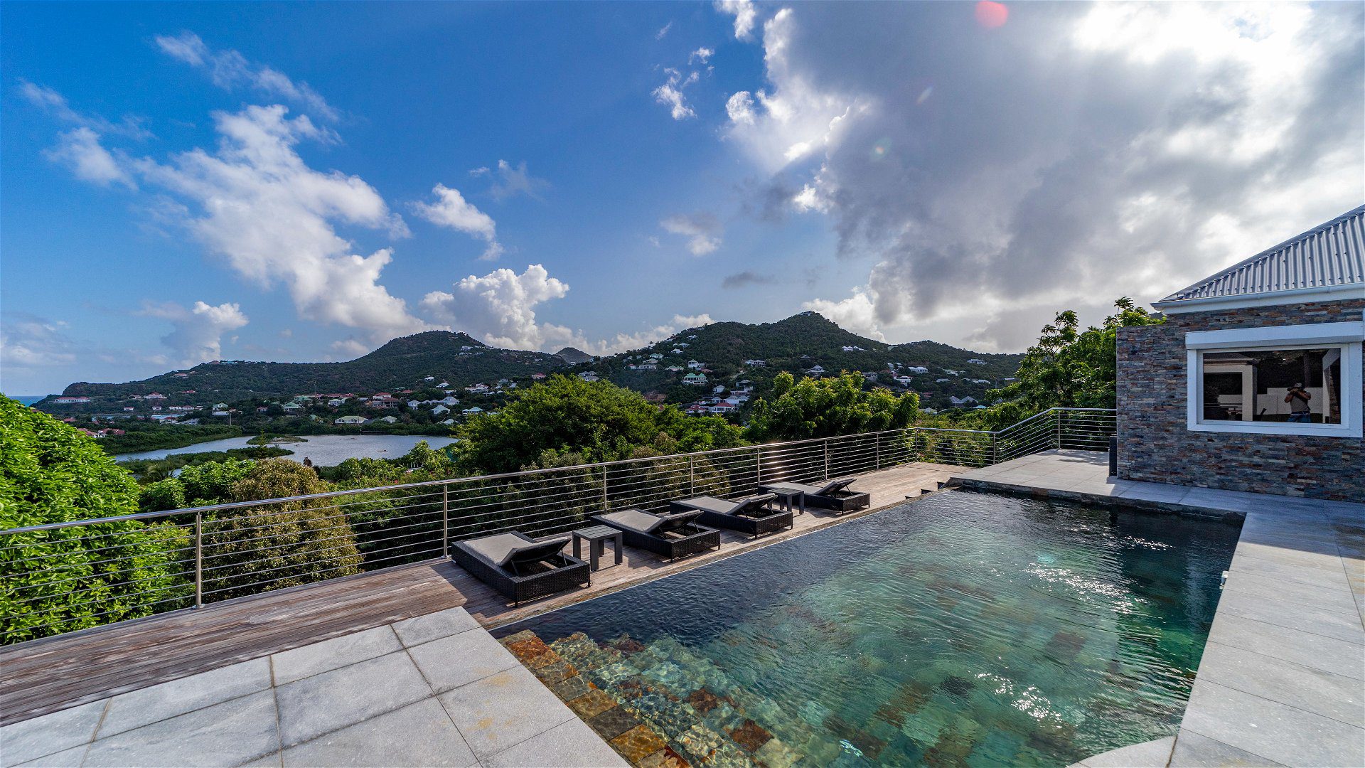 Modern family villa in St. Bartg, Villa Aya