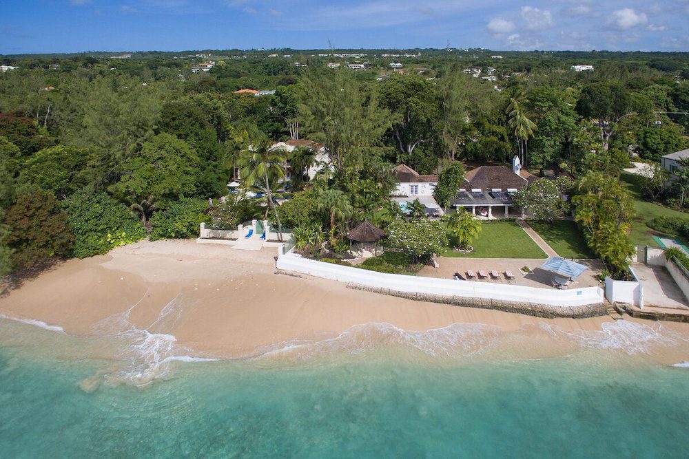 Views of another luxury Caribbean villa on Gibbs Beach, Barbados.