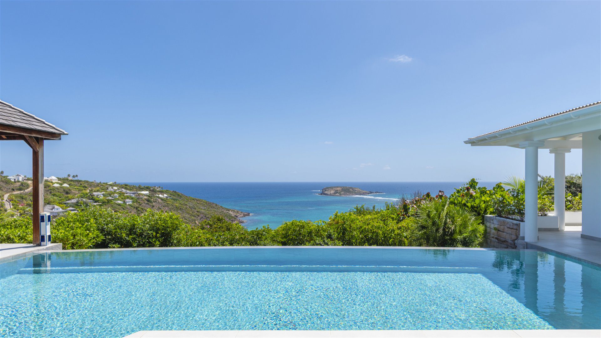 Private holiday villa in St. Barth, Villa Belombre