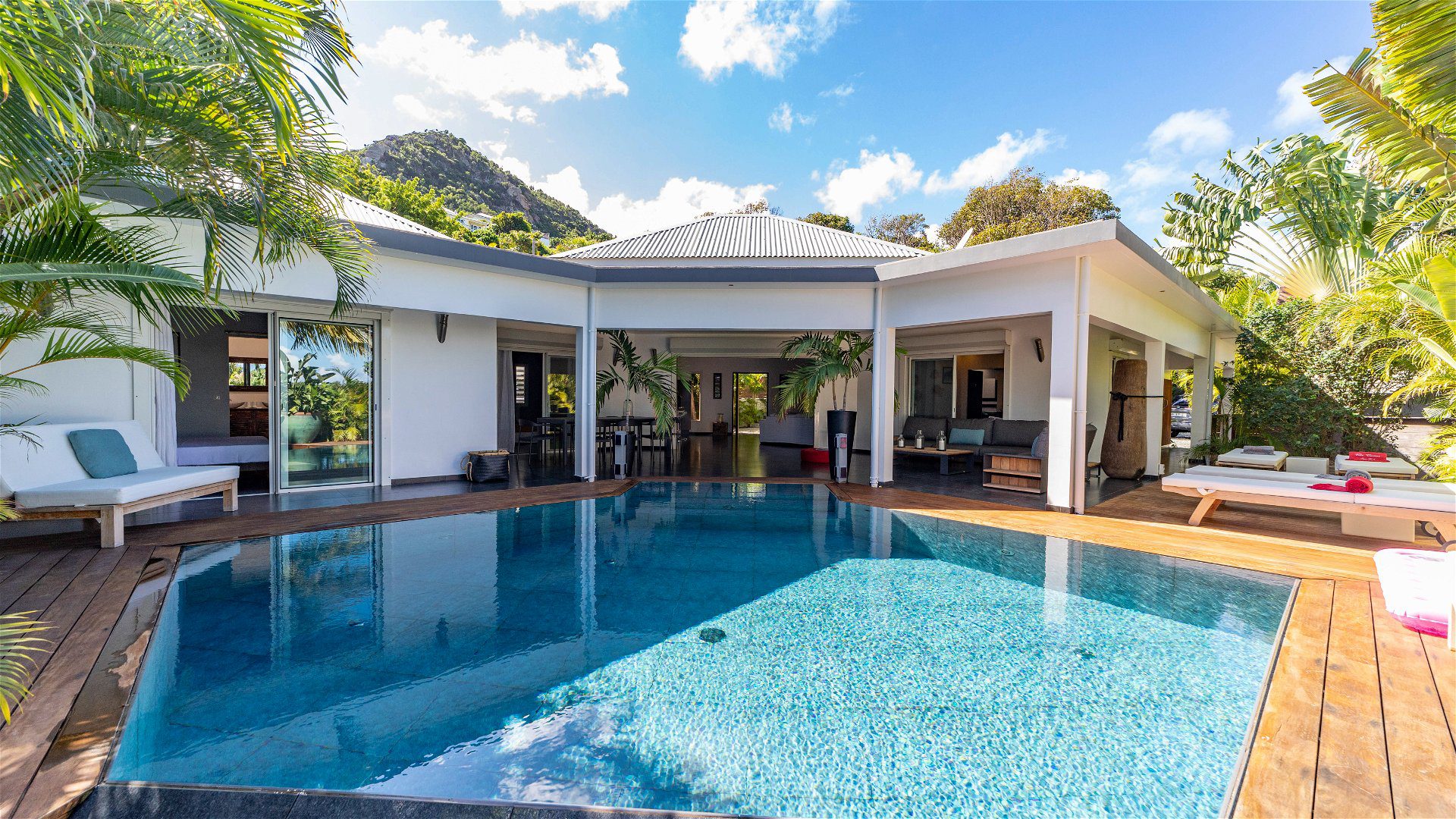 Holiday villa rental in St. Barth, Villa Carmen