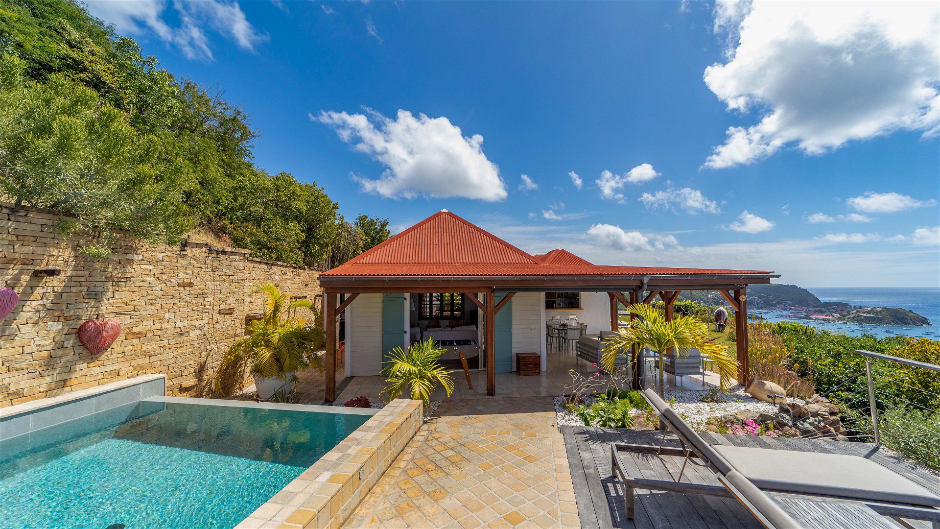 A holiday villa rental in St. Barth, Villa Carpe Diem