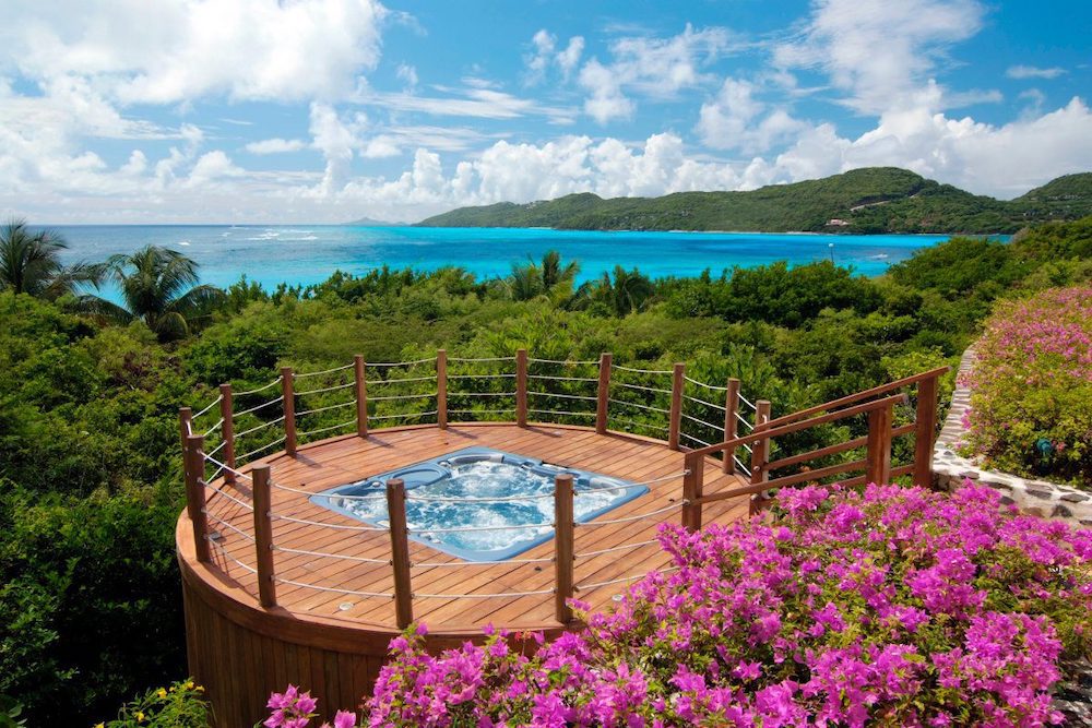 Gorgeous luxury villa perfect for honeymooners on Canouan Island in St. Vincent and the Grenadines in the Caribbean.