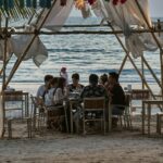 Gorgeous beachside restaurant in St. Vincent and the Grenadines.