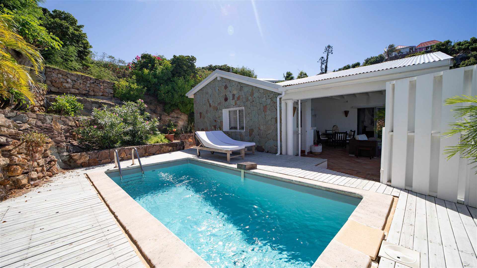 A romantic villa rental in St. Barth, Villa Colibri