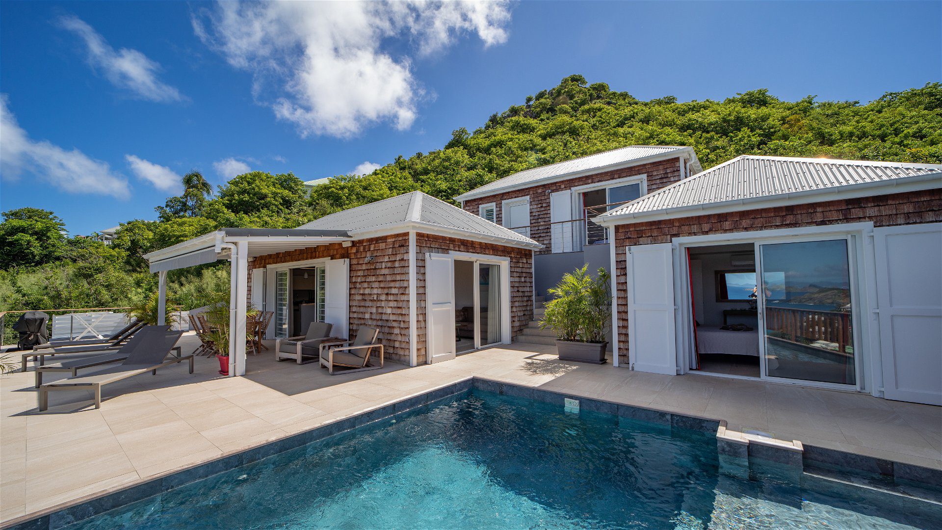 A family holiday rental in St. Barth, Villa Cypraea