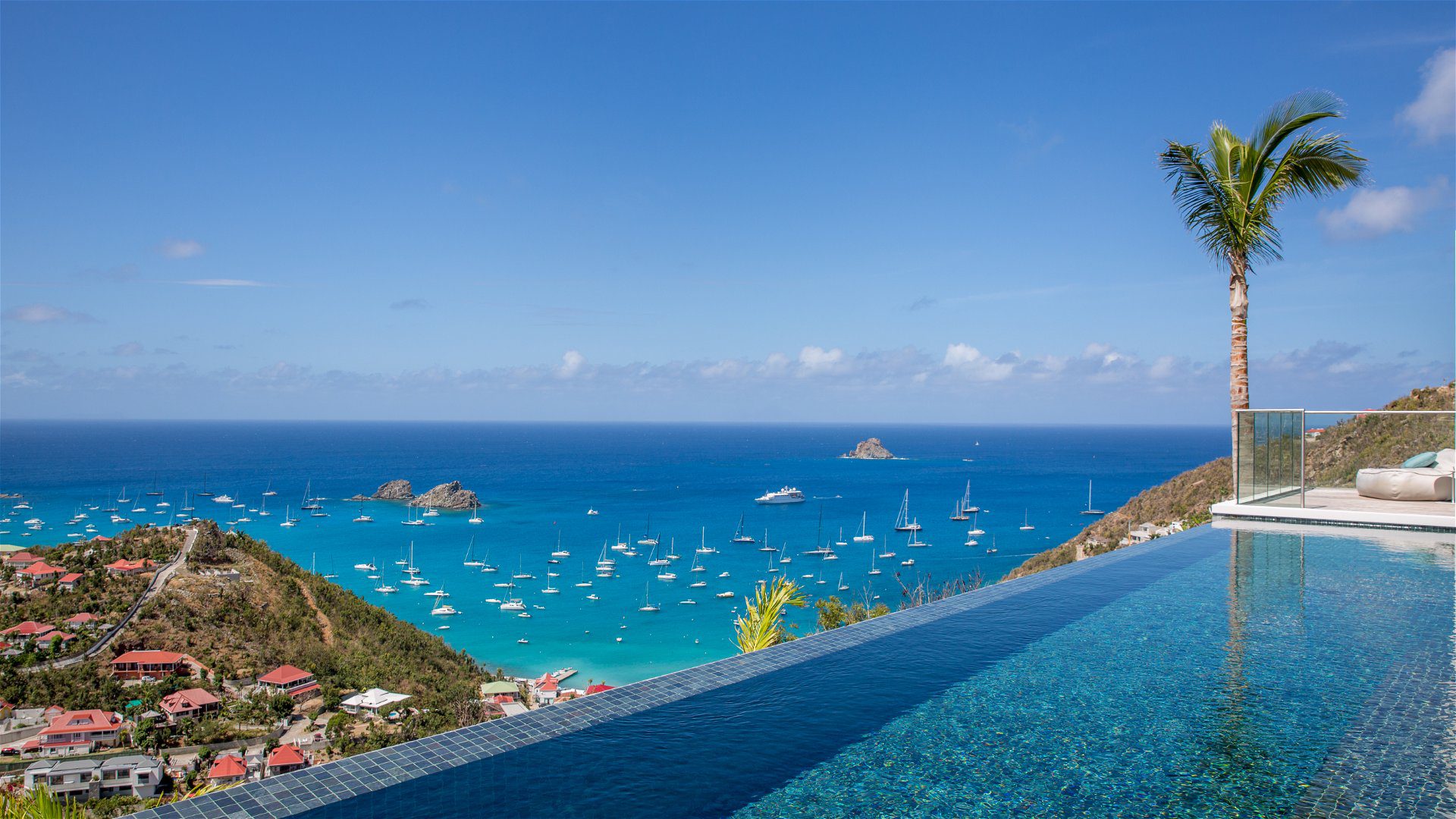 Luxury villa with a view n St. Barths, Villa D'Zir