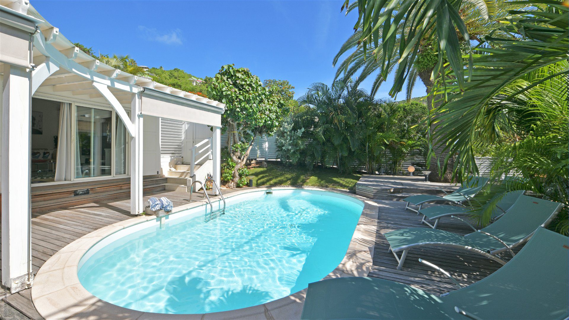 Family holiday villa in St. Barth, Villa Eden