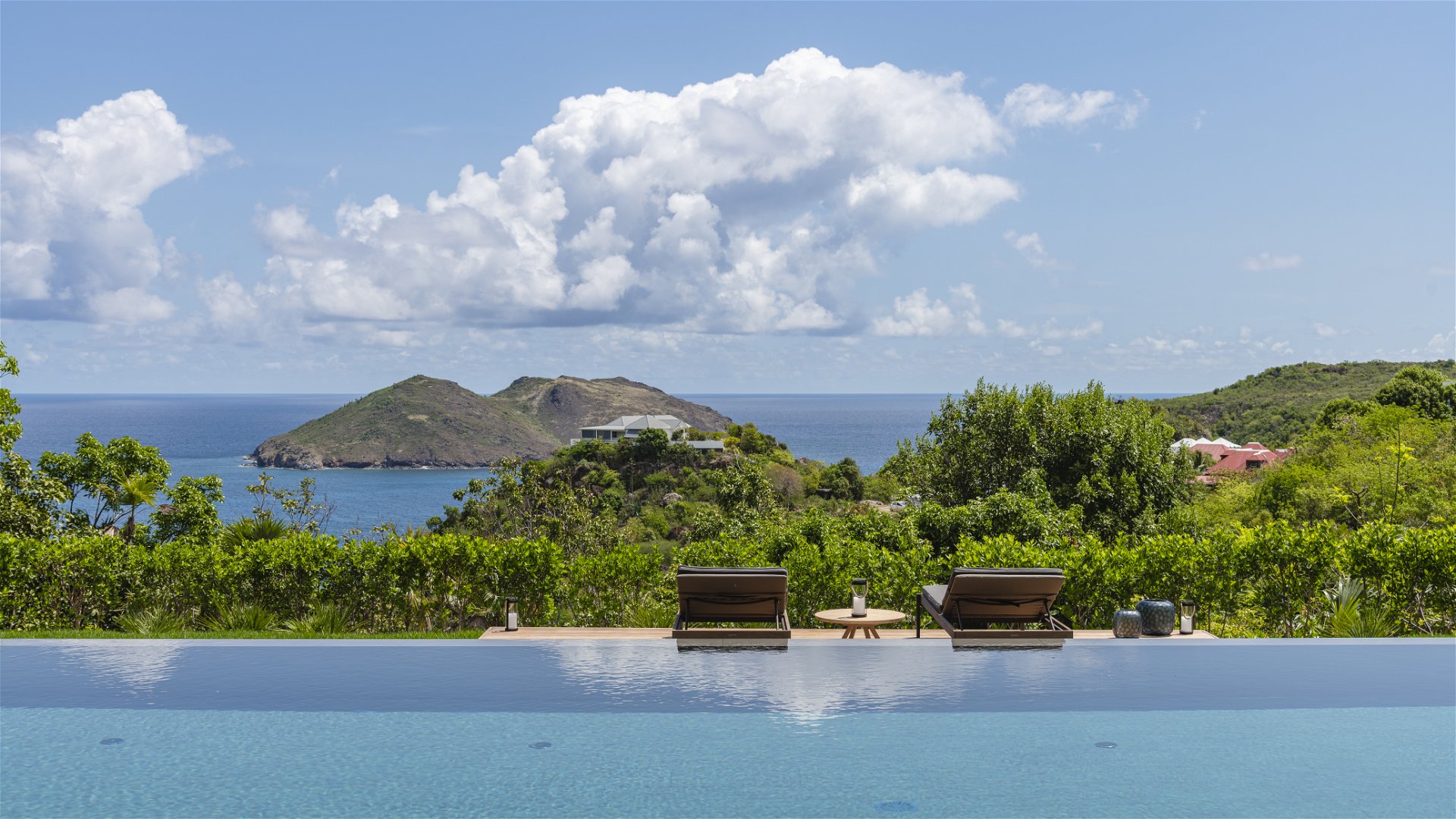 Modern holiday villa in St. Barth, Villa Eva