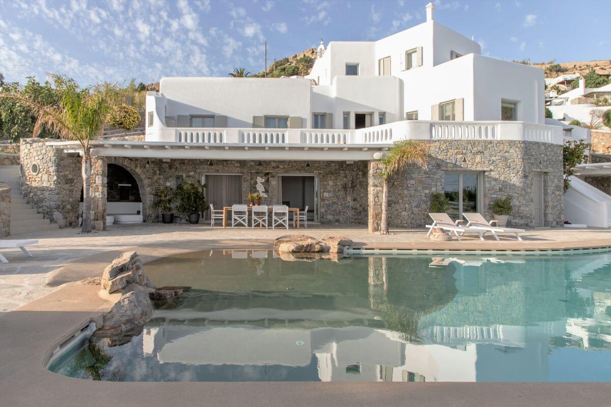 A luxury mykonos villa, Villa Arizona