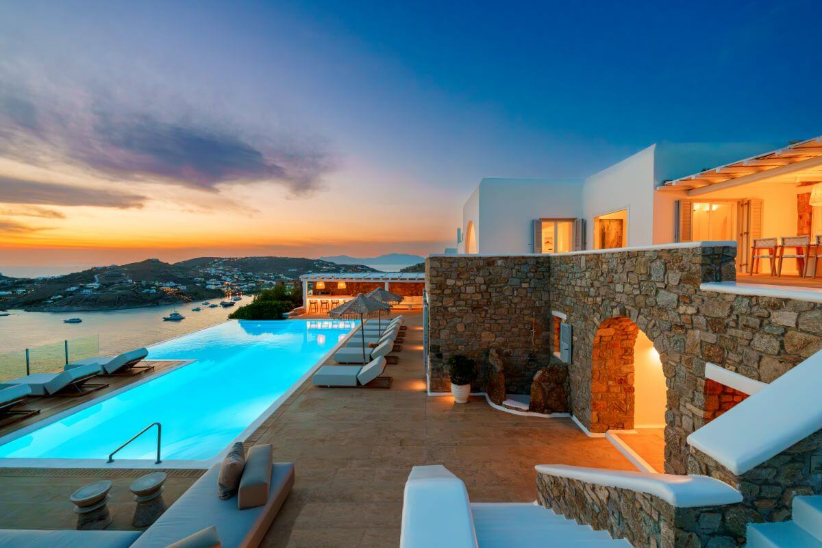 Luxury holiday villa in Mykonos, Villa Horatia