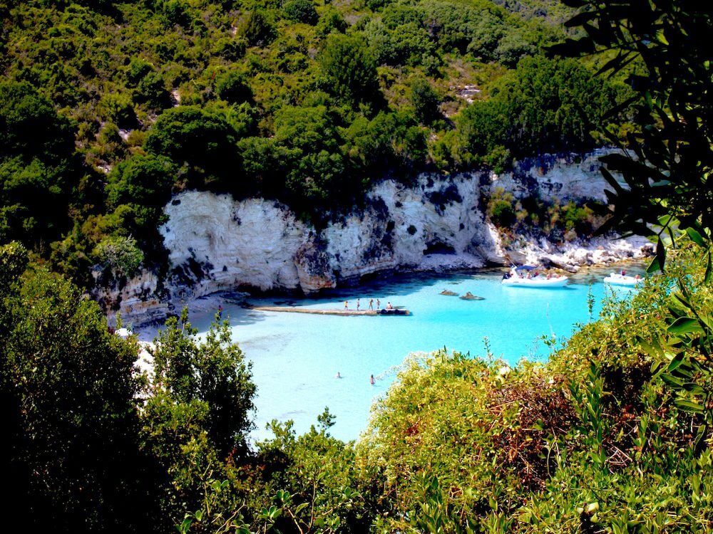 A beach in Antipaxos