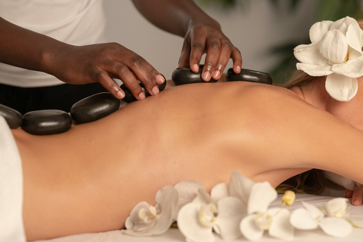 Lava stone Massage