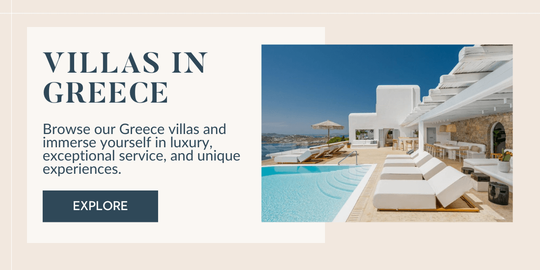 villas in greece banner