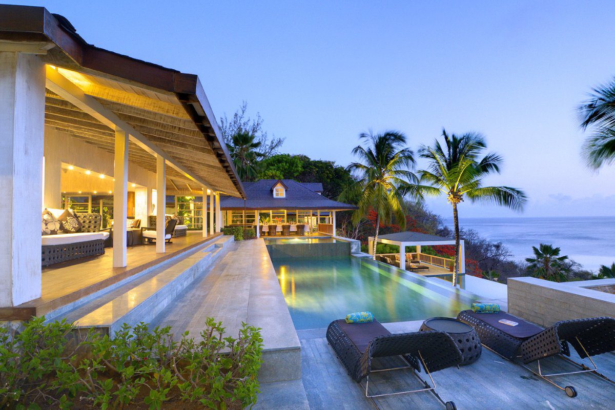 Tortuga, Mustique — sea view villa with private terrace and pool