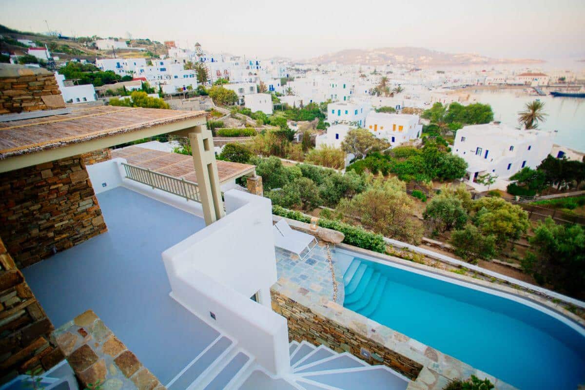 Villa Themis, Mykonos — Cycladic villa with infinity pool
